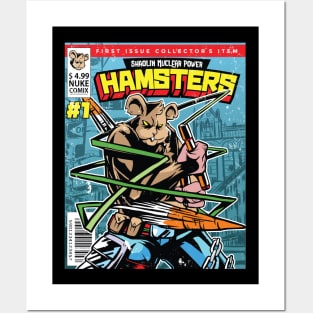 Super Ninja Hamsters Comics Posters and Art